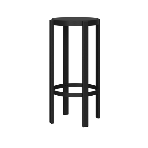 Juoda metalinė pusbario kėdė Doon | decorada.lt