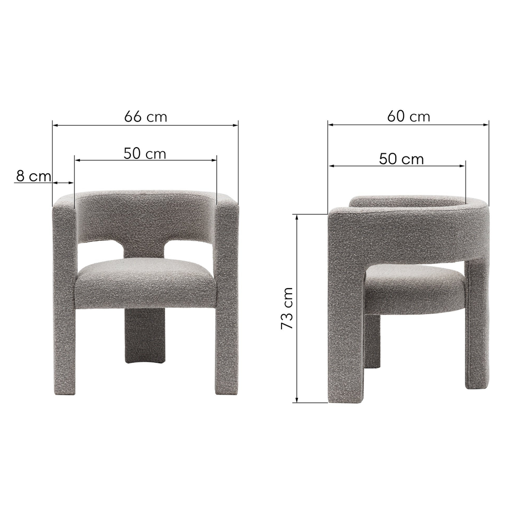 Fotelis ALPAKA Boucle