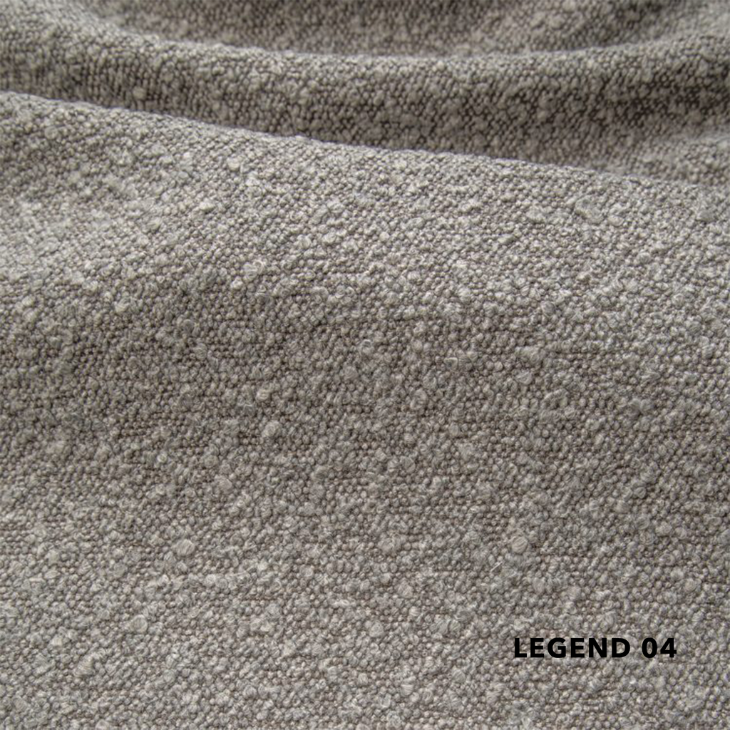 Miegamojo lova LOW Boucle audinys