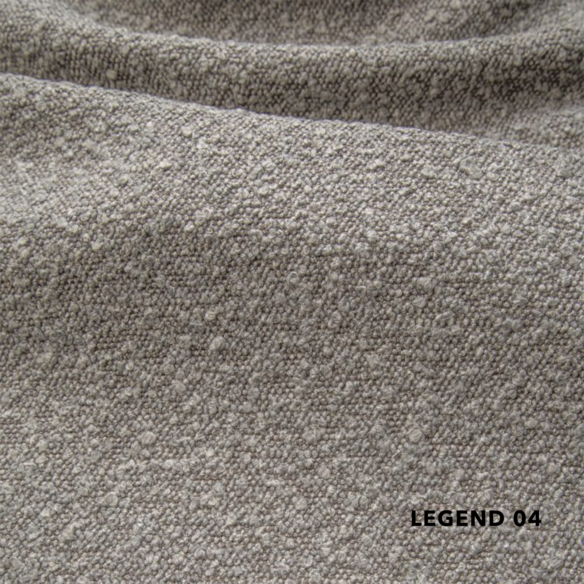 Miegamojo lova LOW Boucle audinys