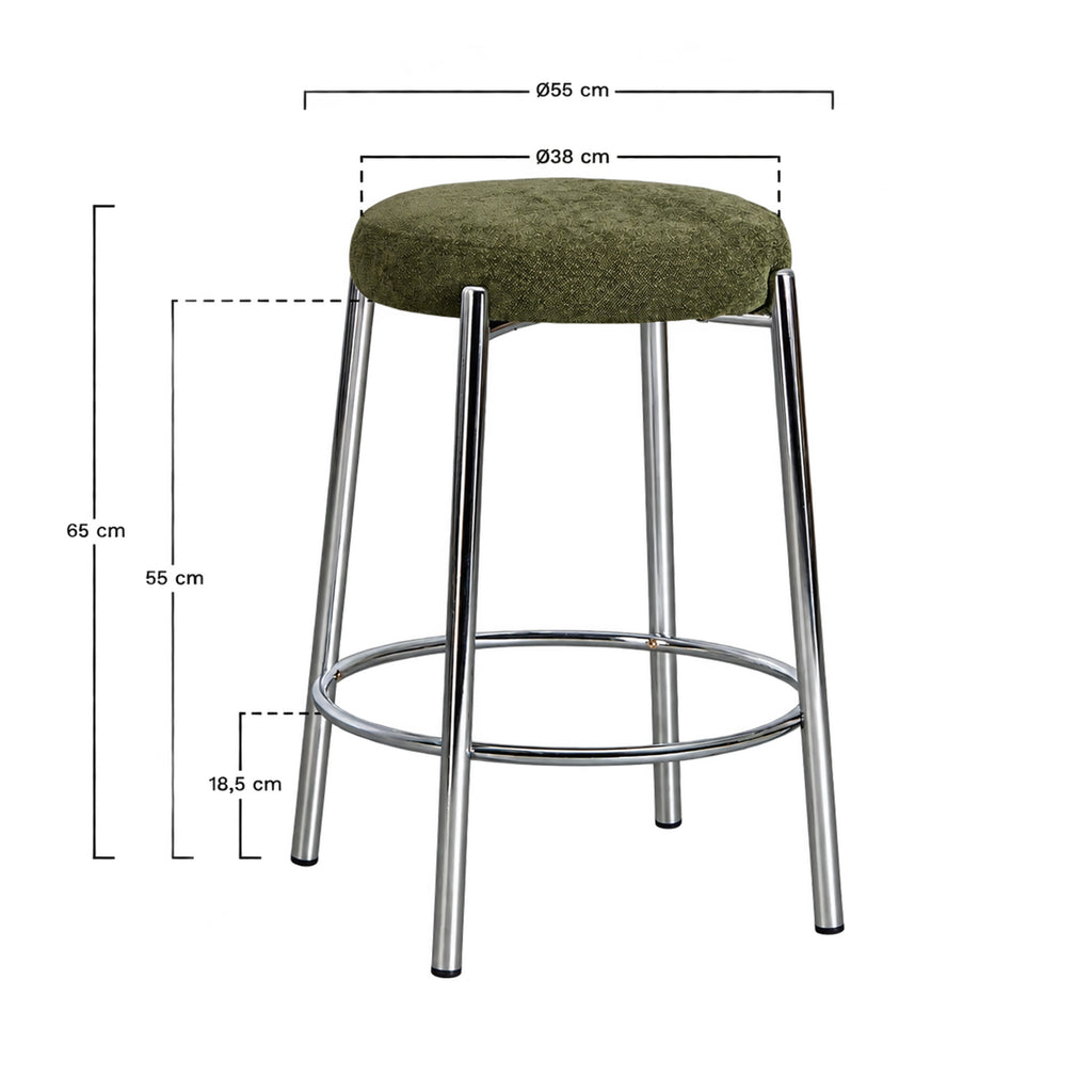 Pusbario kėdė ZEN 65 cm | 75 cm