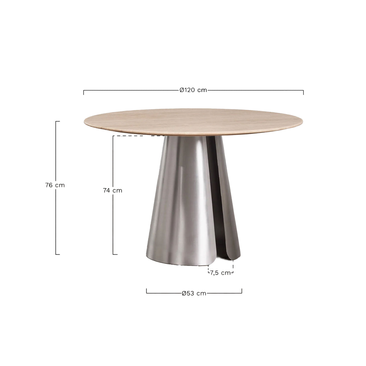 Stalas ALORE Ø 120 cm