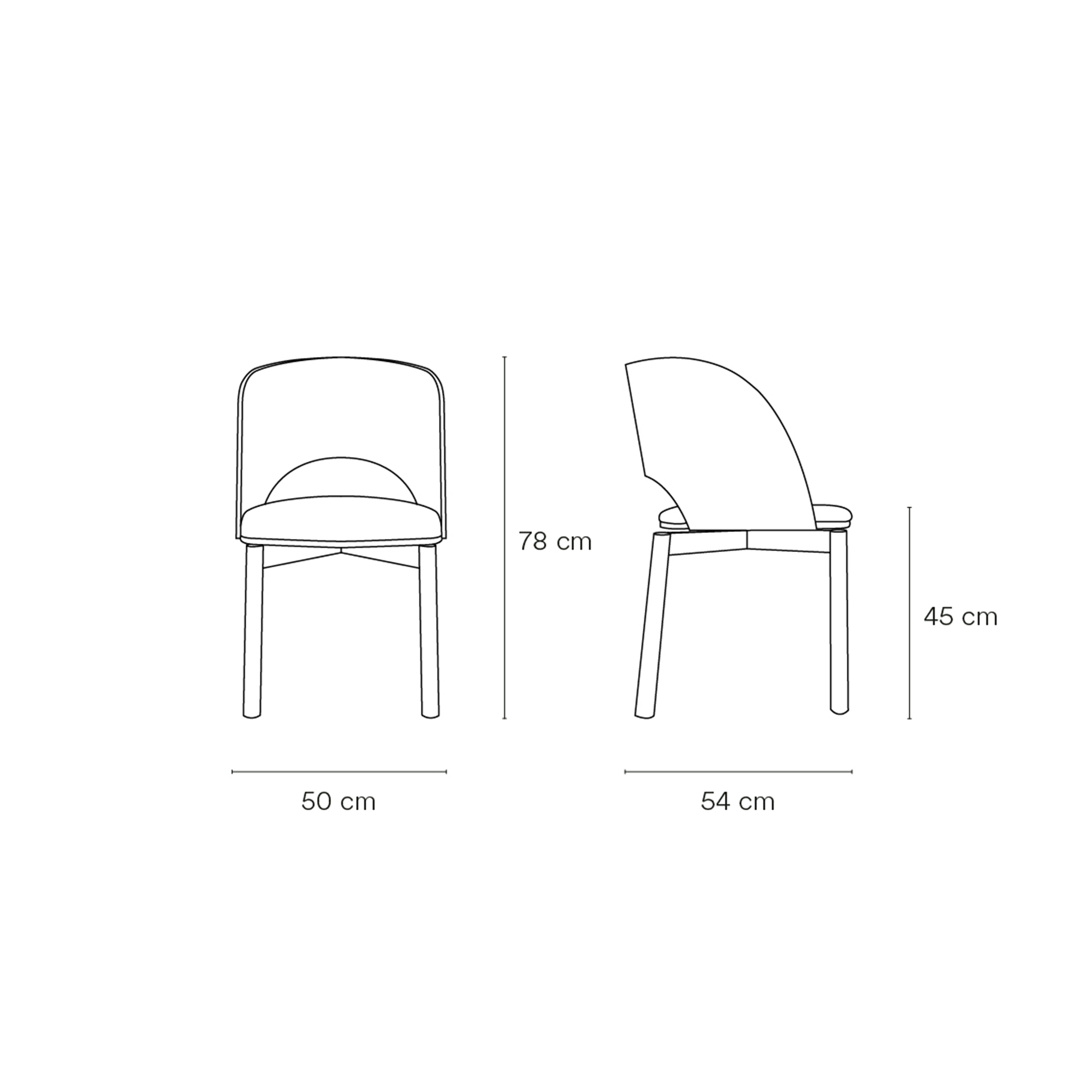 Valgomojo kėdė DAM Chair