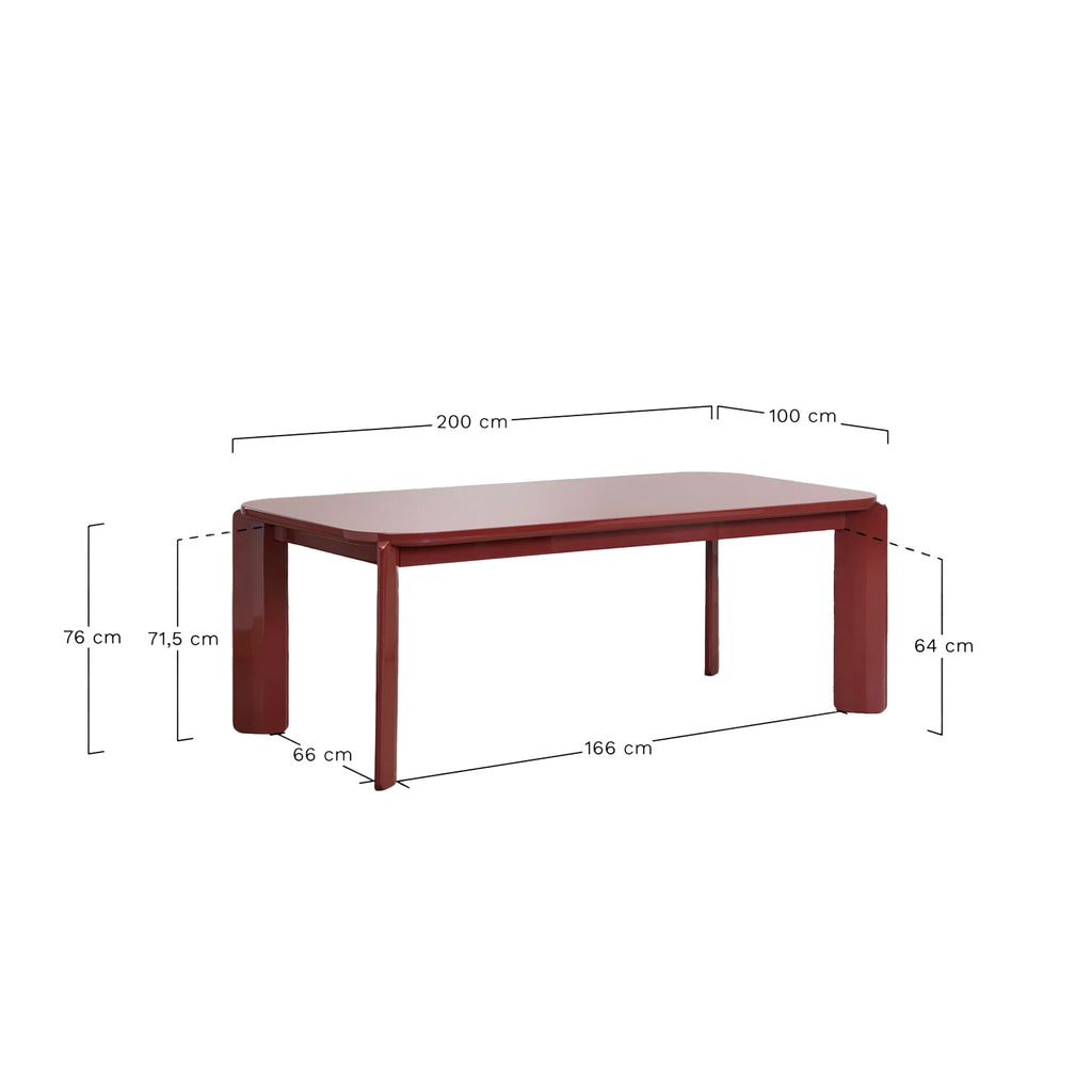 Stalas BRAE 200x100 cm