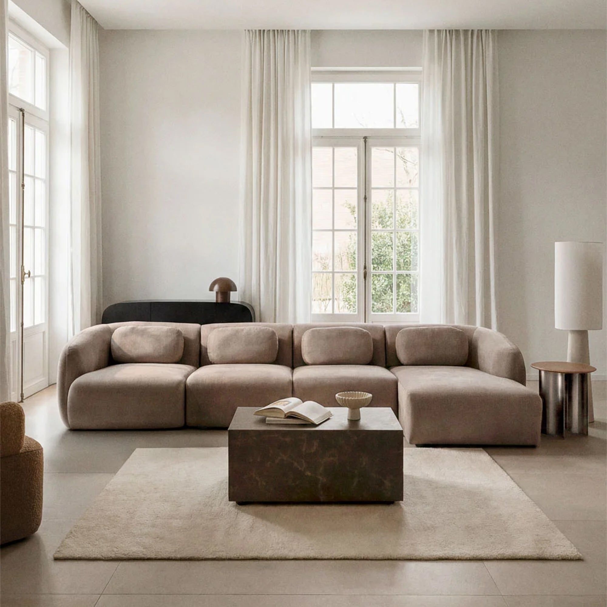 4 vietų Modulinė Sofa COSETTI 356 cm