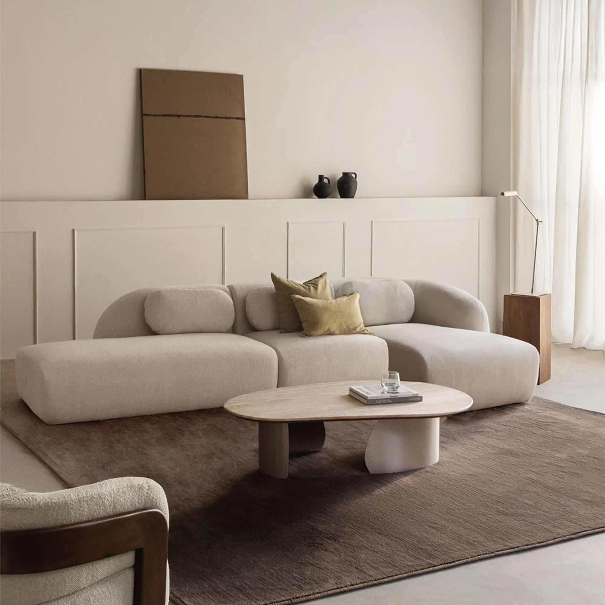 4 vietų Modulinė Sofa COSETTI 318 cm