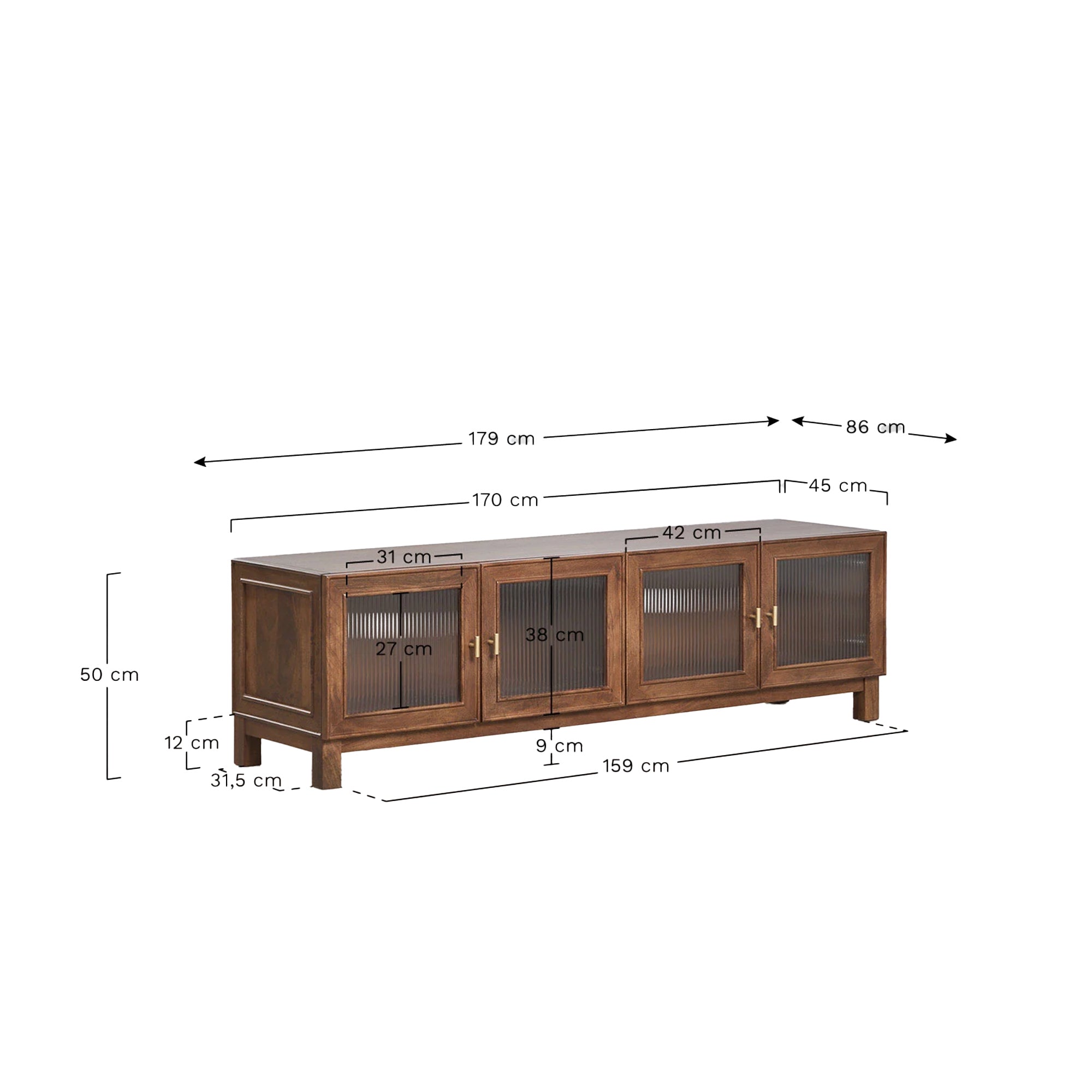 DARLI TV spintelė 170 cm