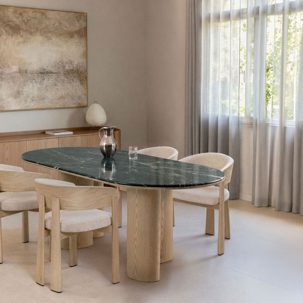 Stalas DIANA oval 220x100 cm