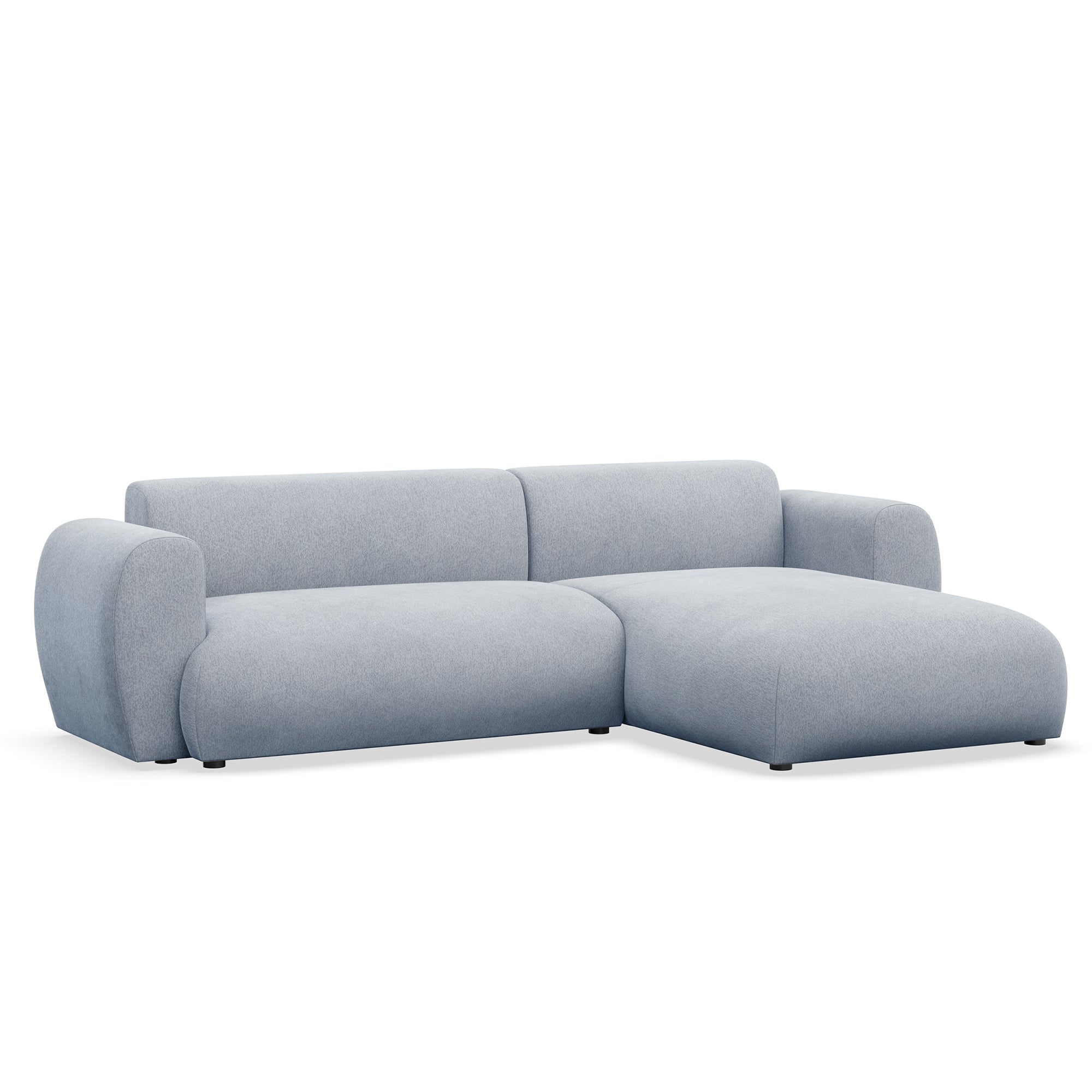 Kampinė miegamoji sofa EMA 262 cm