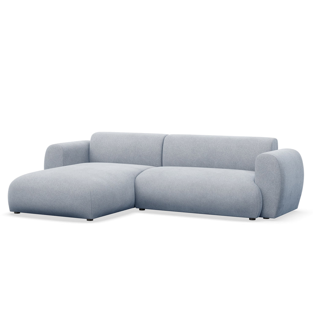 Kampinė miegamoji sofa EMA 262 cm