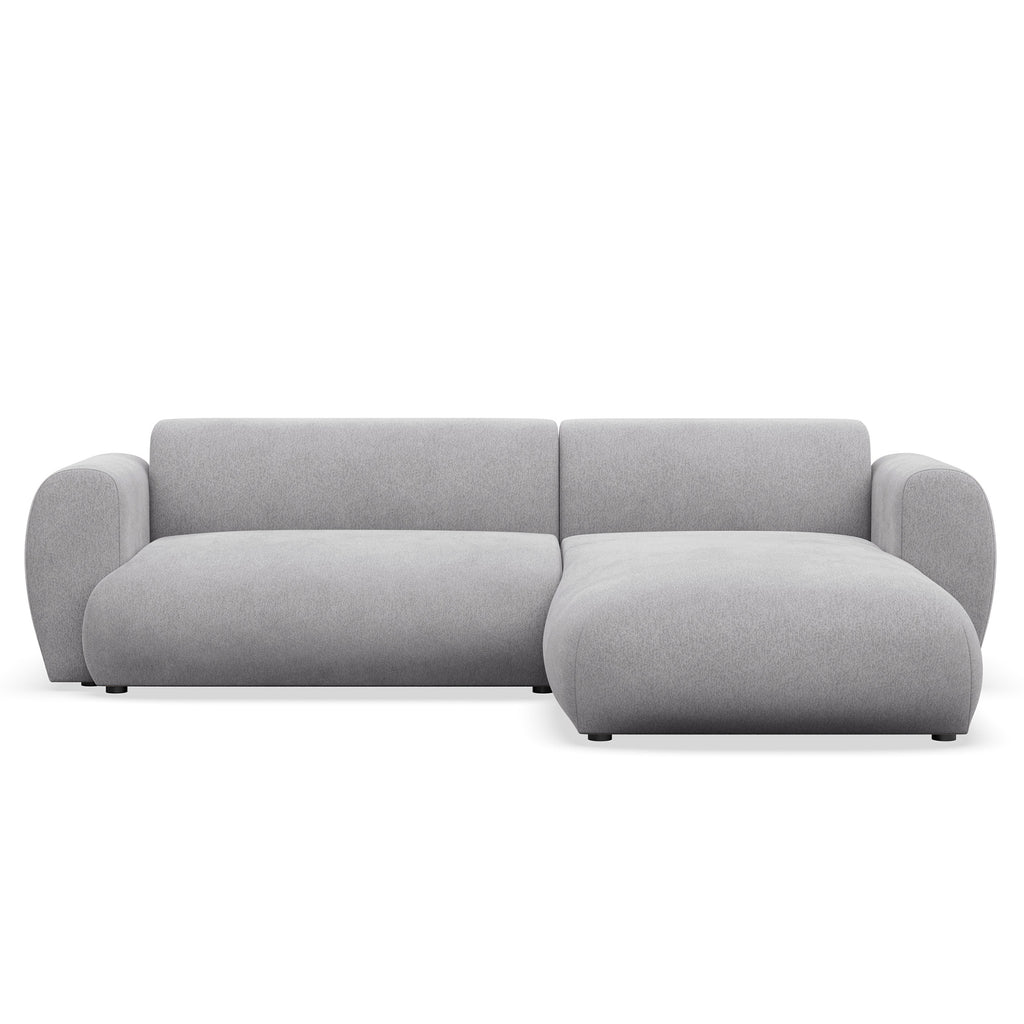 Kampinė miegamoji sofa EMA 262 cm