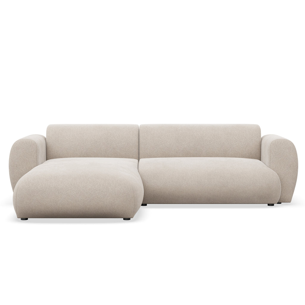 Kampinė miegamoji sofa EMA 262 cm