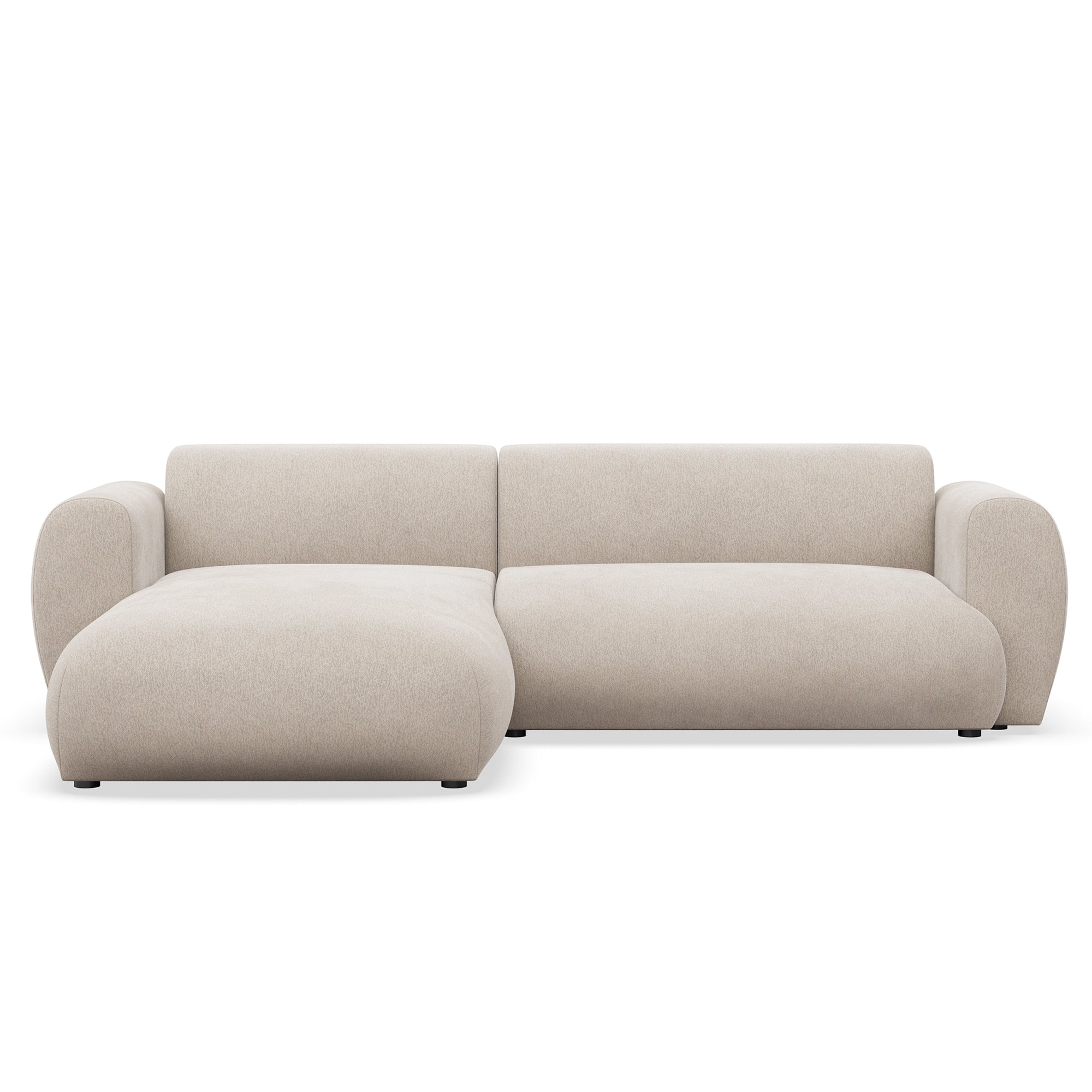 Kampinė miegamoji sofa EMA 262 cm