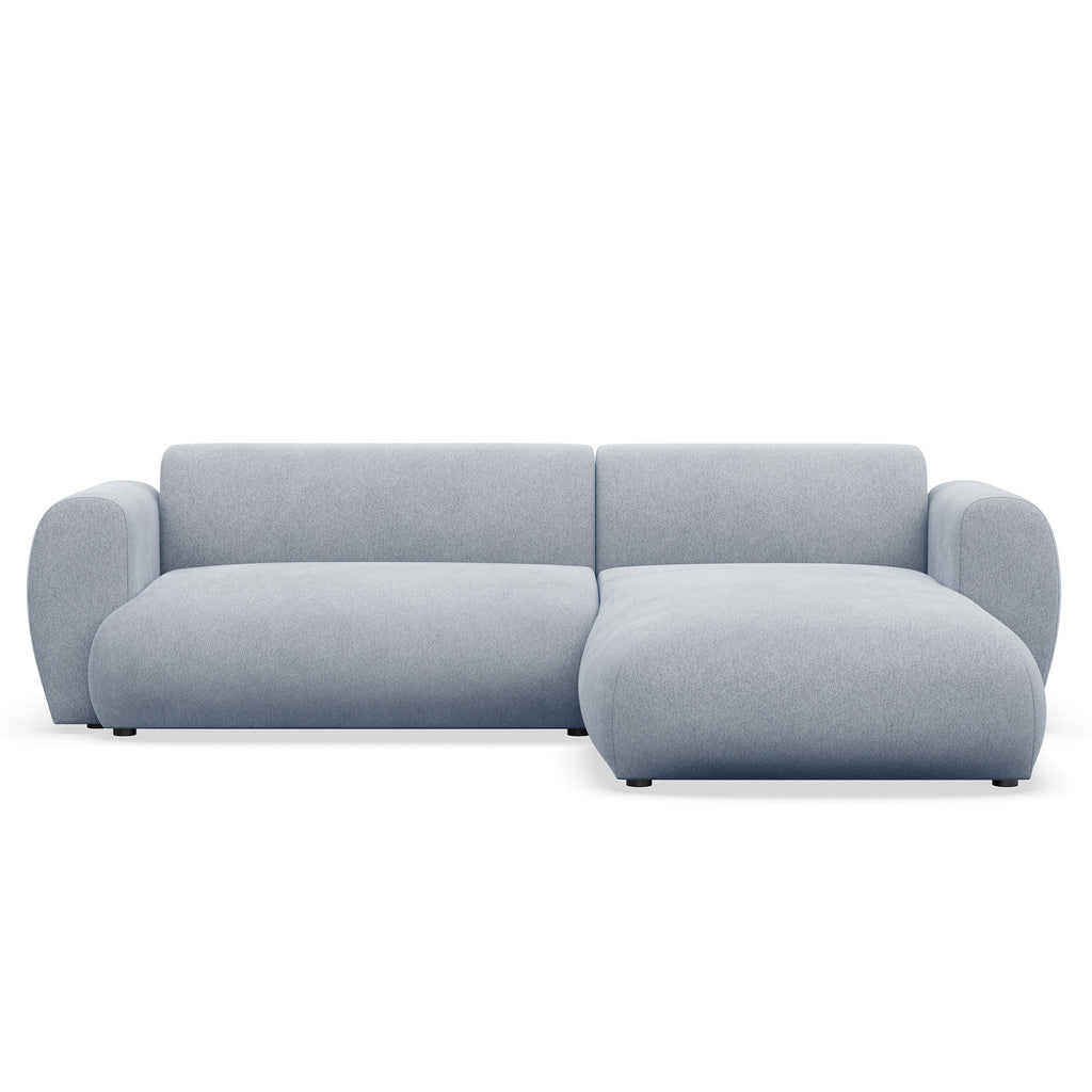 Kampinė miegamoji sofa EMA 262 cm