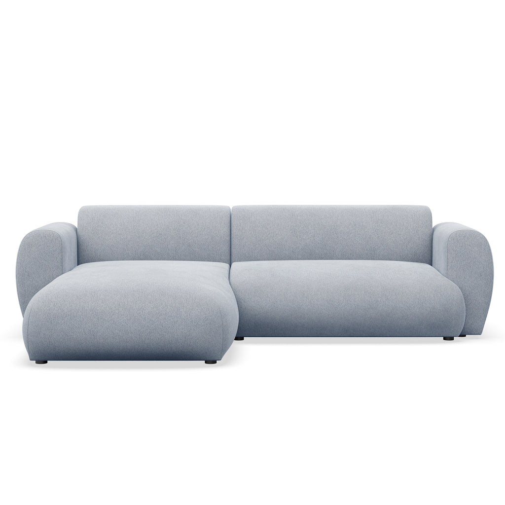 Kampinė miegamoji sofa EMA 262 cm