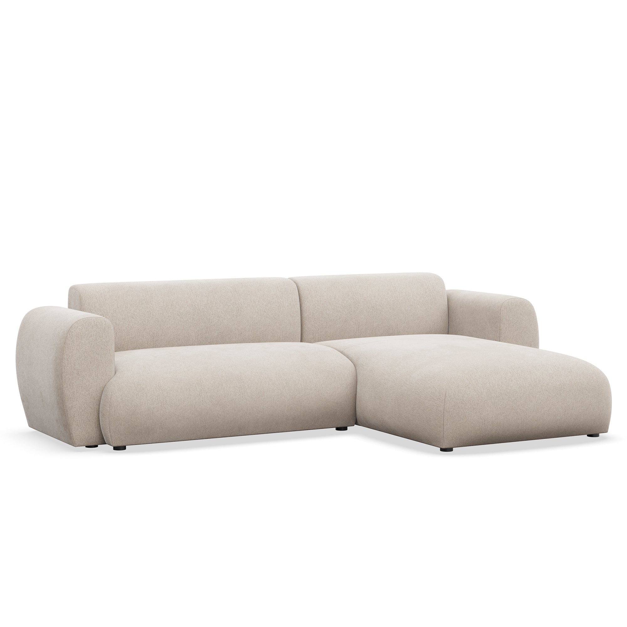 Kampinė miegamoji sofa EMA 262 cm