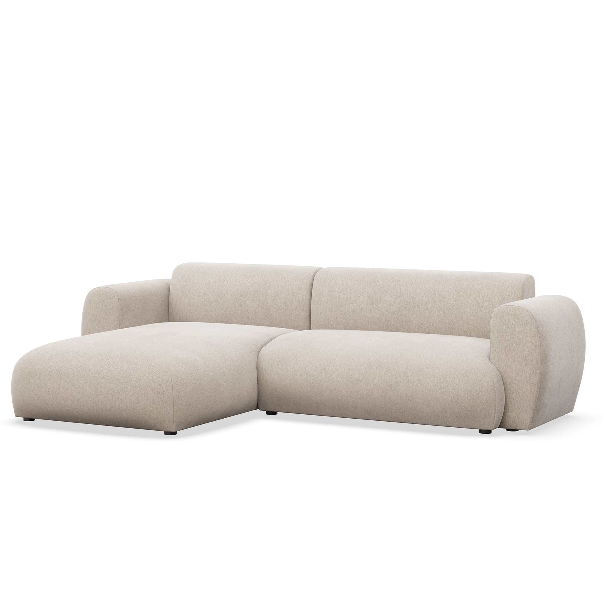 Kampinė miegamoji sofa EMA 262 cm