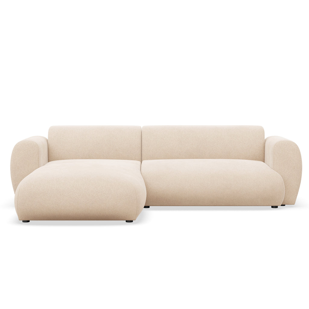 Kampinė miegamoji sofa EMA 262 cm