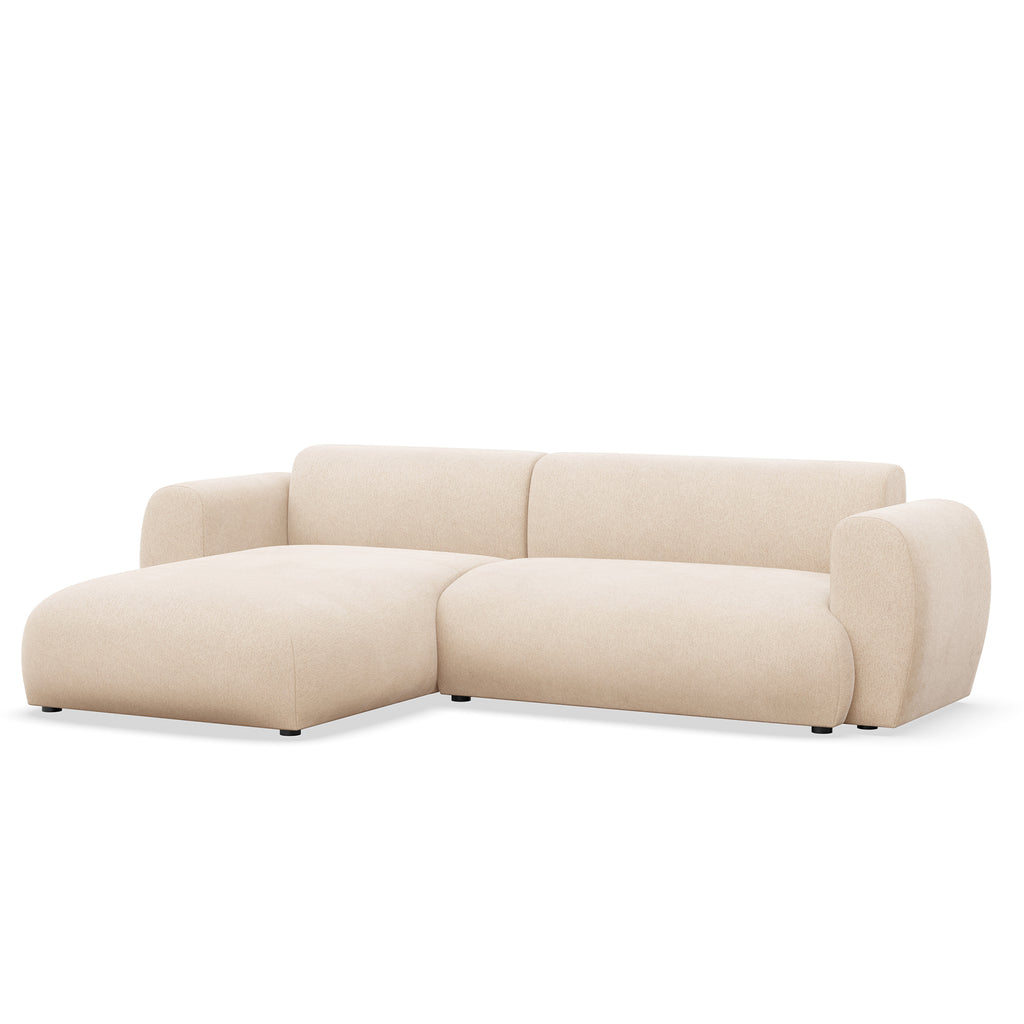 Kampinė miegamoji sofa EMA 262 cm