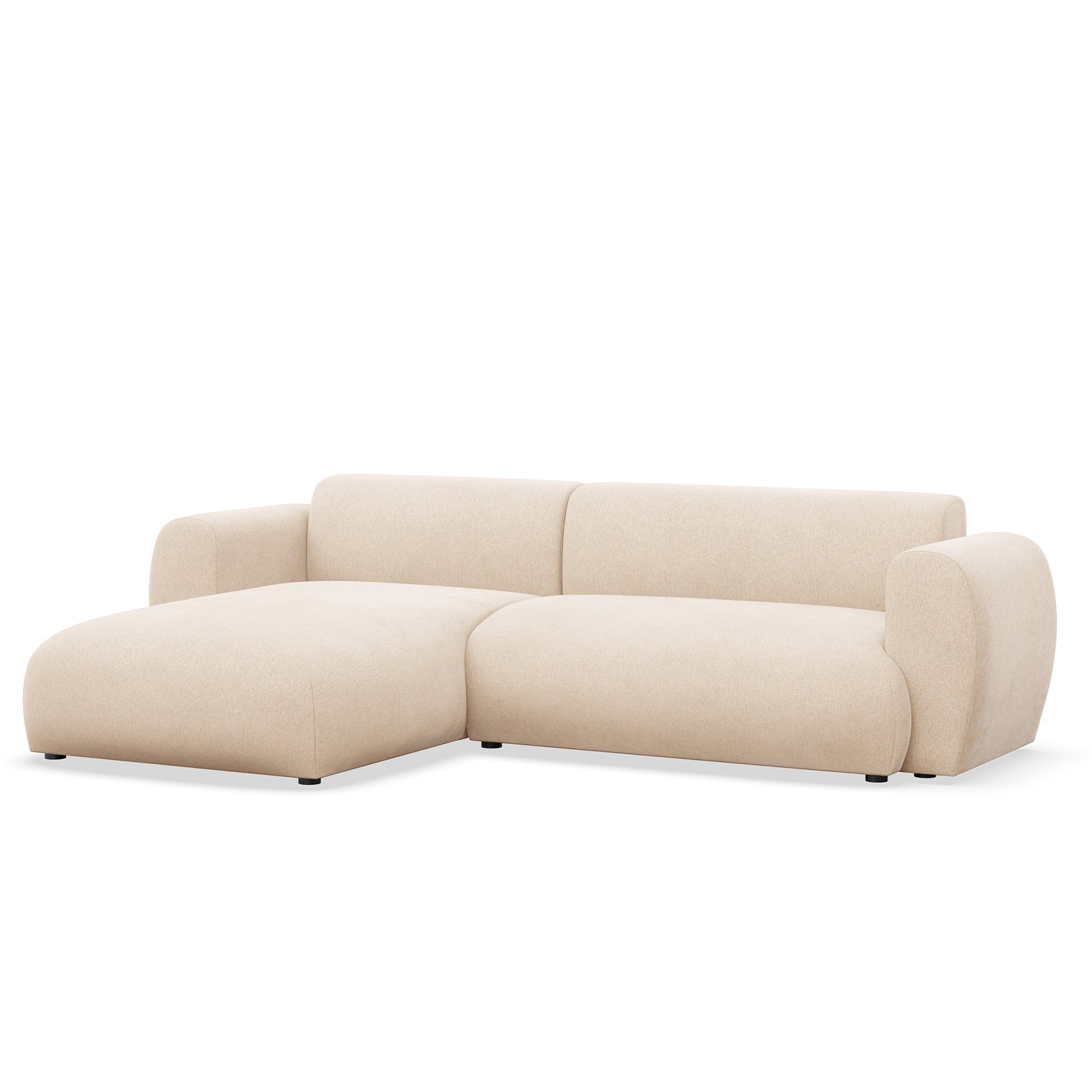 Kampinė miegamoji sofa EMA 262 cm