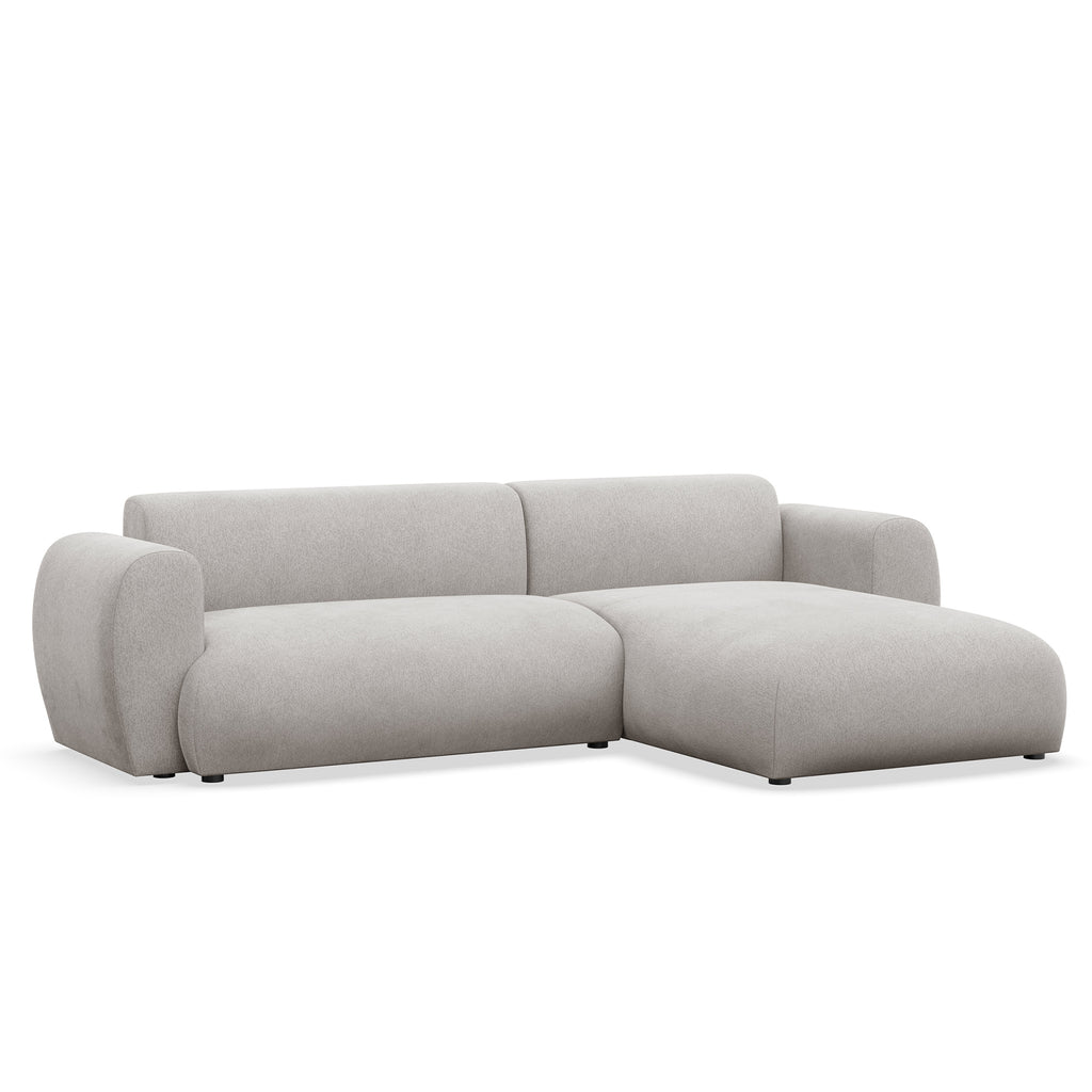 Kampinė miegamoji sofa EMA 262 cm