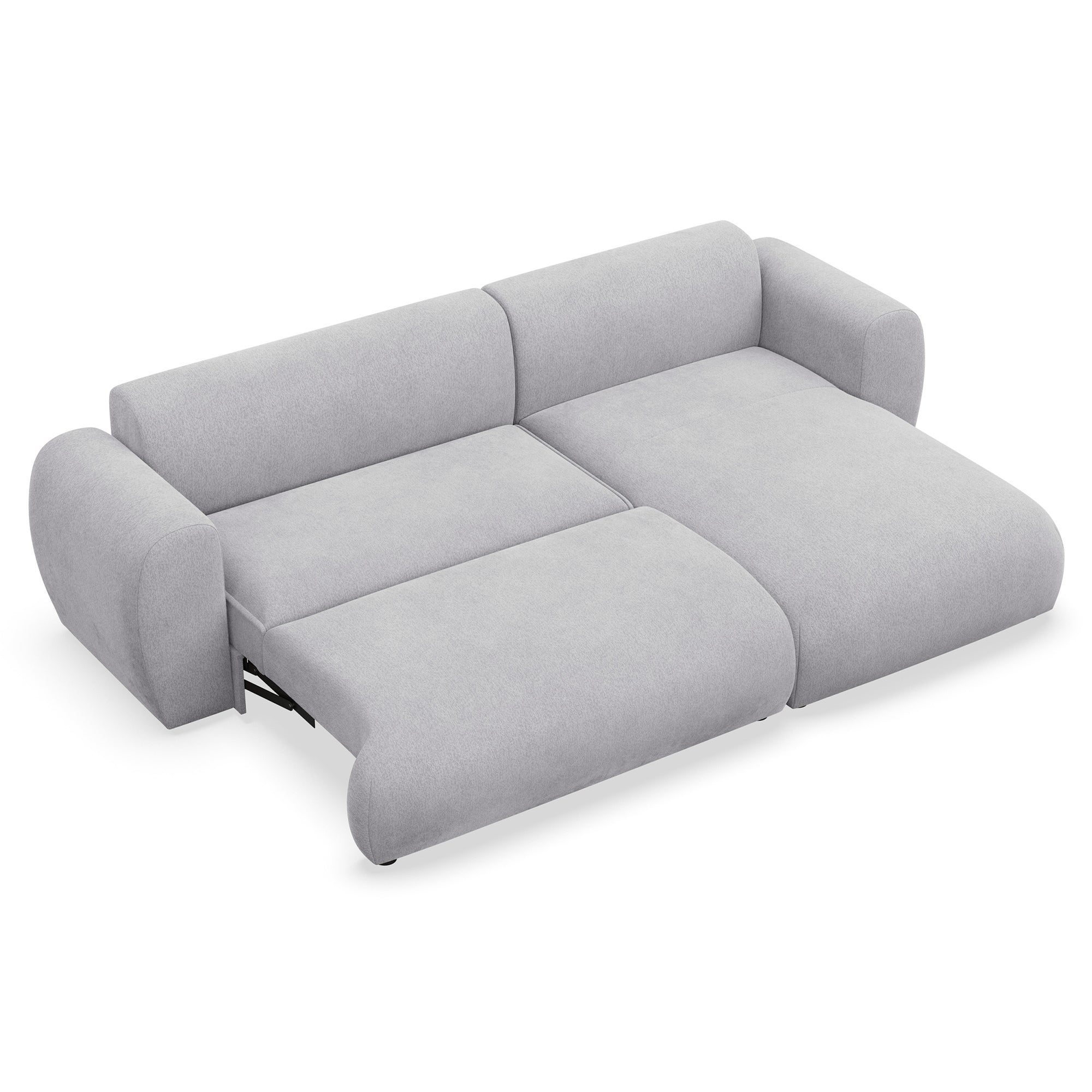 Kampinė miegamoji sofa EMA 262 cm