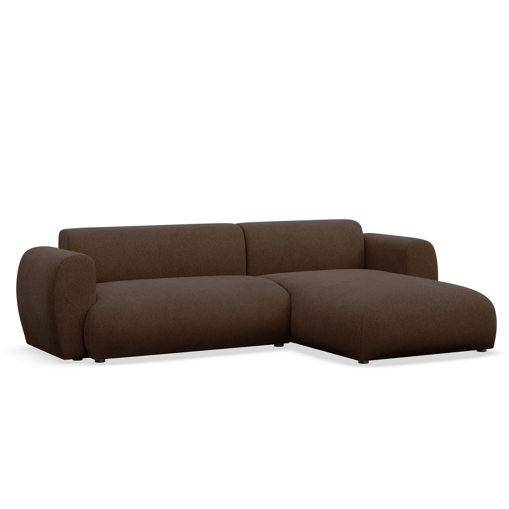 Kampinė miegamoji sofa EMA 262 cm