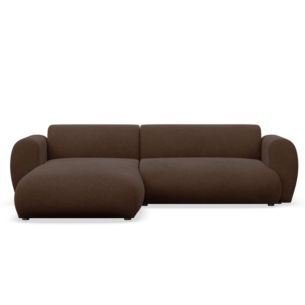Kampinė miegamoji sofa EMA 262 cm