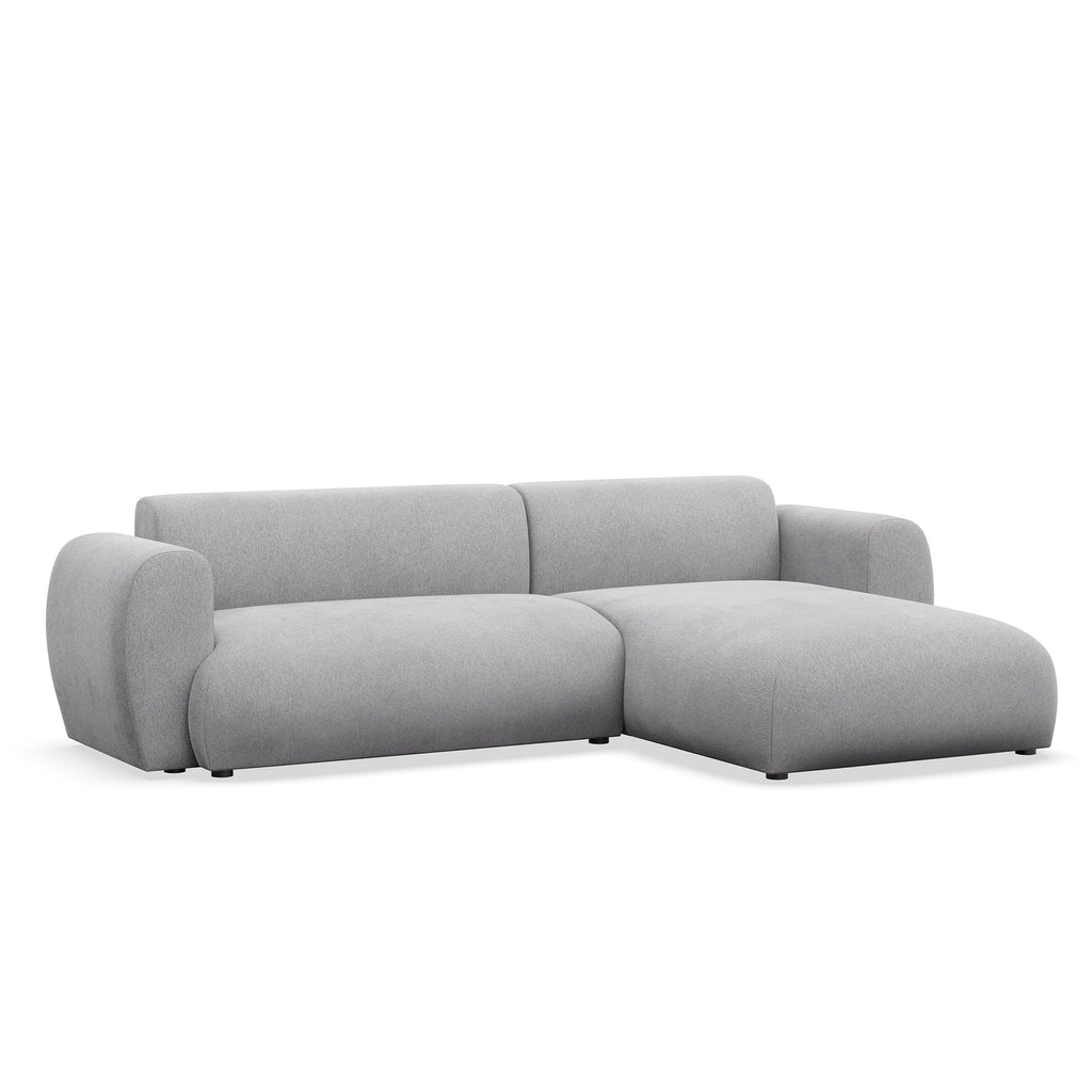 Kampinė miegamoji sofa EMA 262 cm