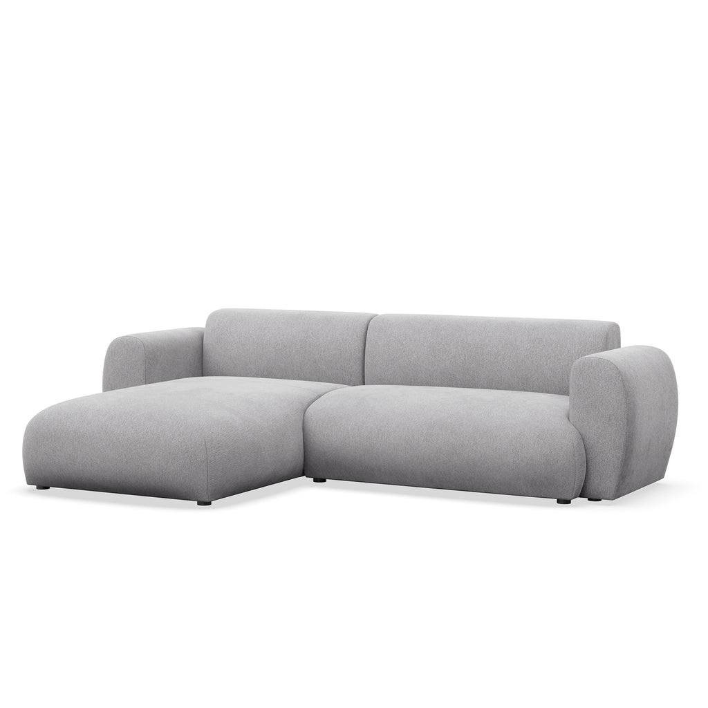 Kampinė miegamoji sofa EMA 262 cm