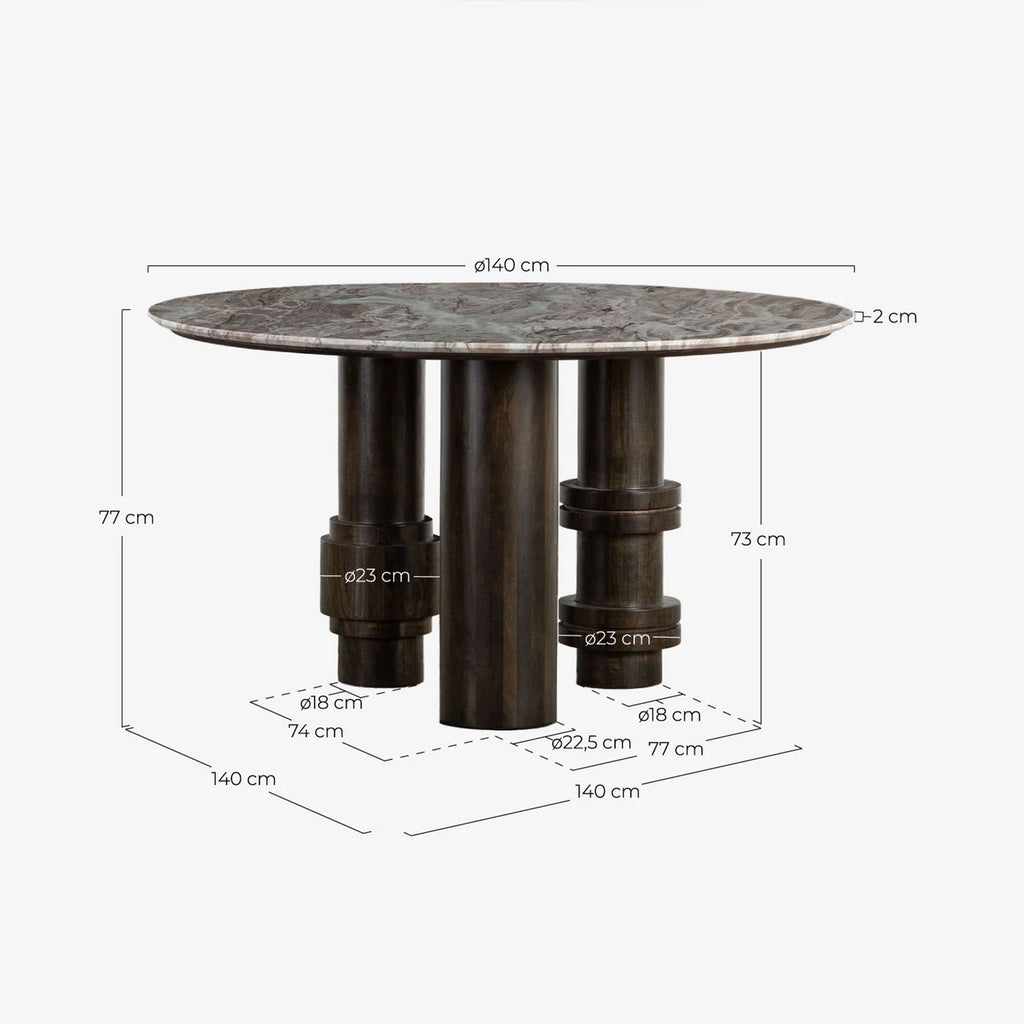 Stalas ETON Ø 140 cm