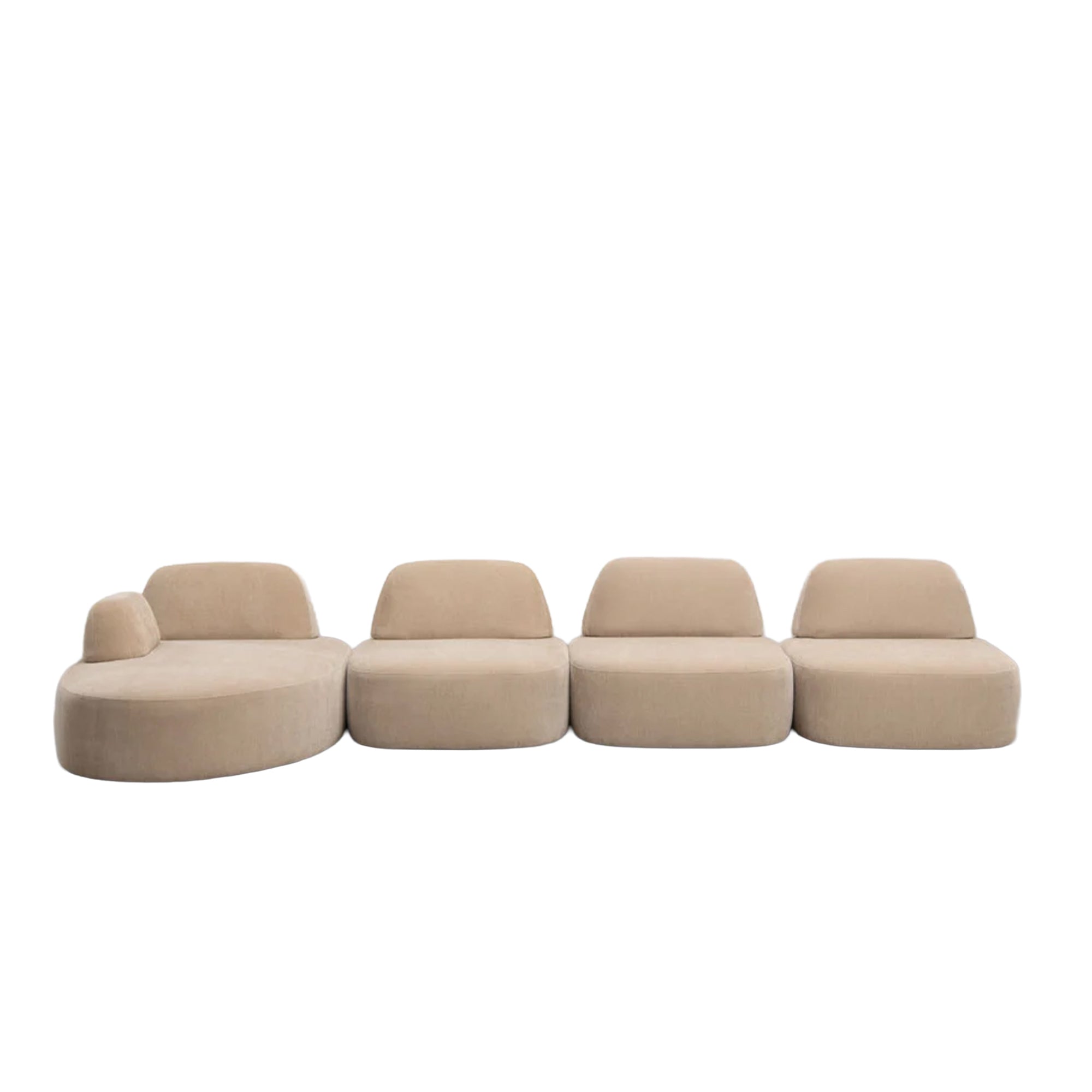 4 vietų Modulinė Sofa GIORO 400 cm