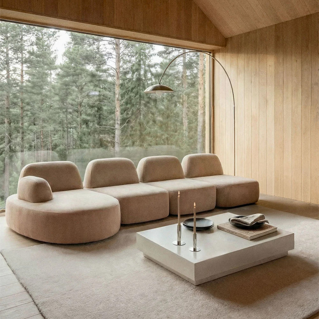 4 vietų Modulinė Sofa GIORO 400 cm