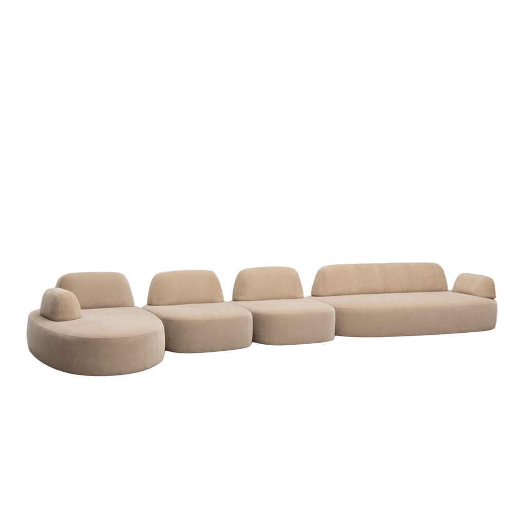 5 vietų Modulinė Sofa GIORO 525 cm
