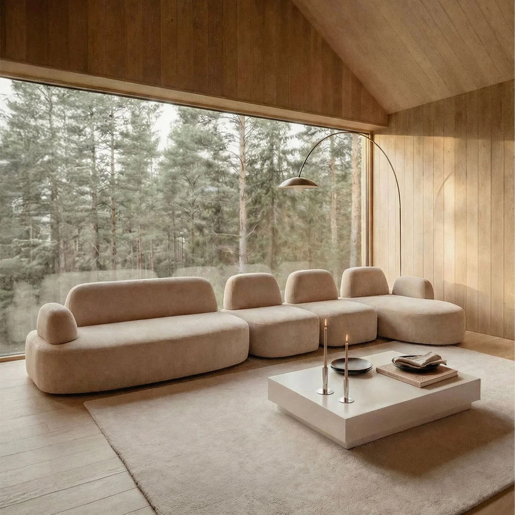 5 vietų Modulinė Sofa GIORO 525 cm