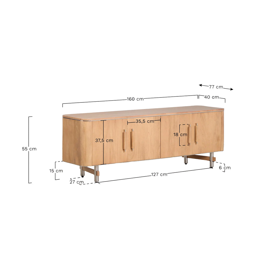 KASO TV spintelė 160x40 cm