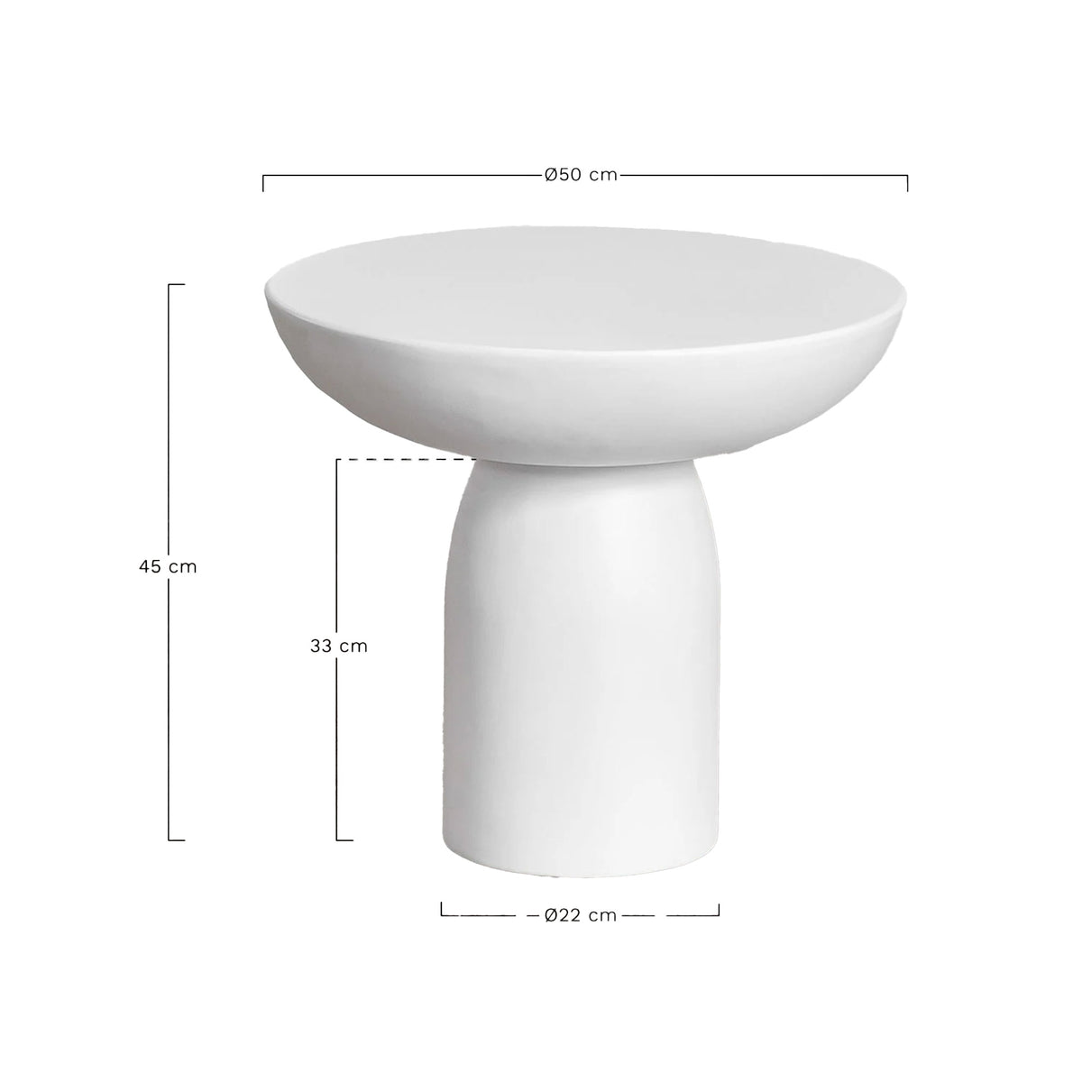 Staliukas KELA Ø50 cm