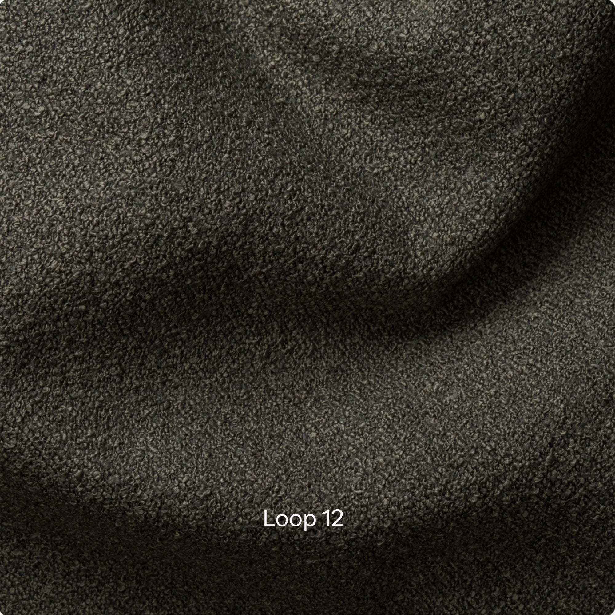 Kampinė miegamoji sofa DELINA Bouclé 275 cm