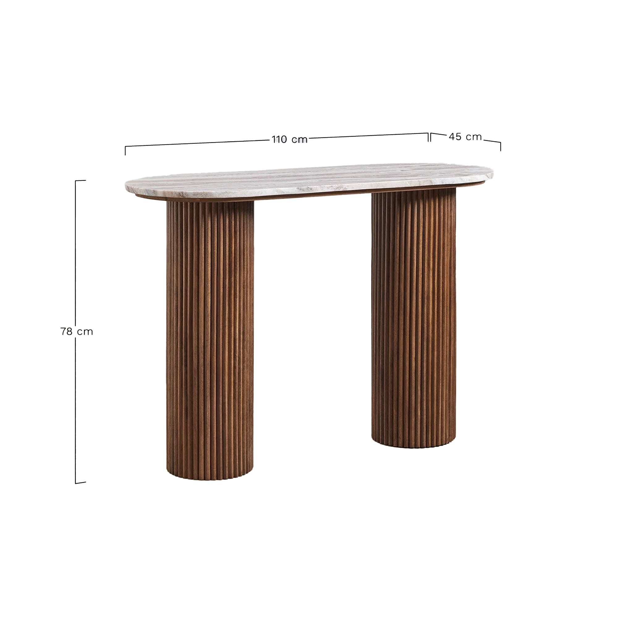 MARLINO konsolė 110×45 cm