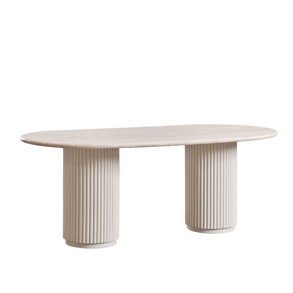 Stalas MARLINO oval 200x100 cm