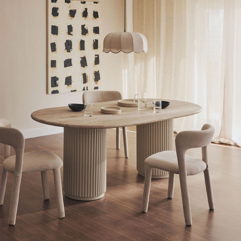 Stalas MARLINO oval 200x100 cm