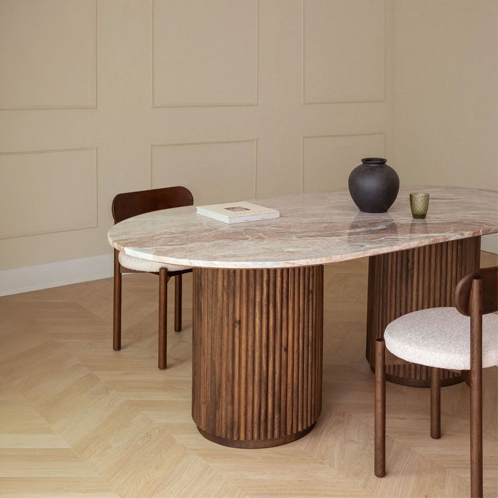 Stalas MARLINO oval 200x100 cm