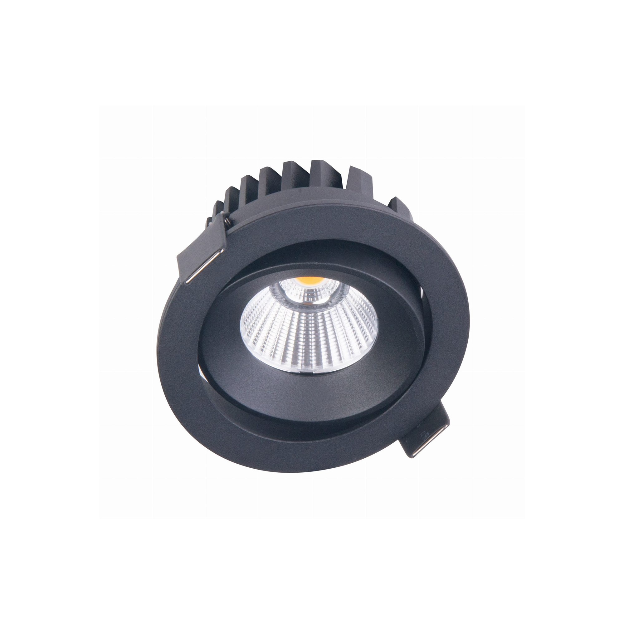 Maxlight cyklop įmontuojamas šviestuvas juodos spalvos