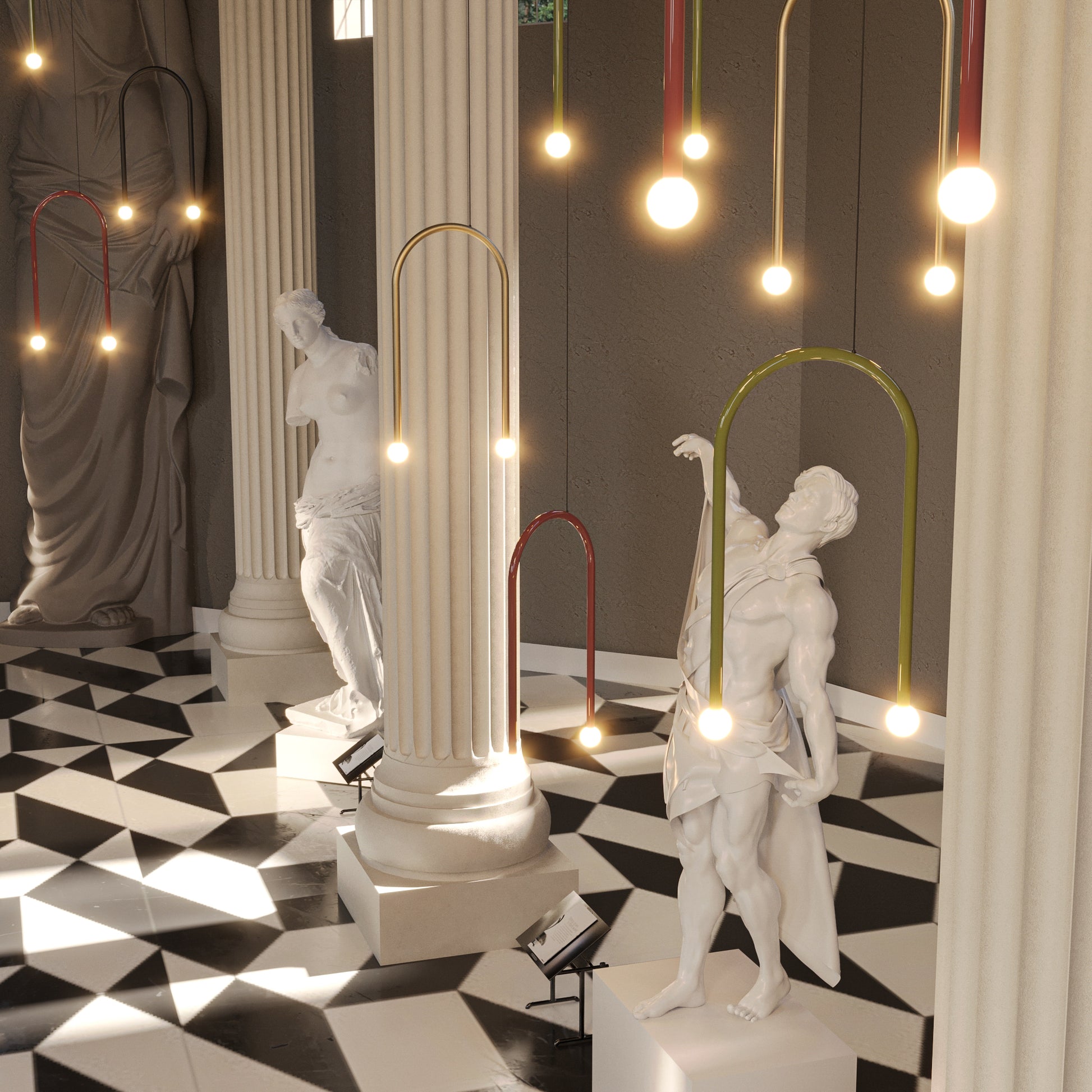 MAXLIGHT ENIGMA pakabinamas šviestuvas