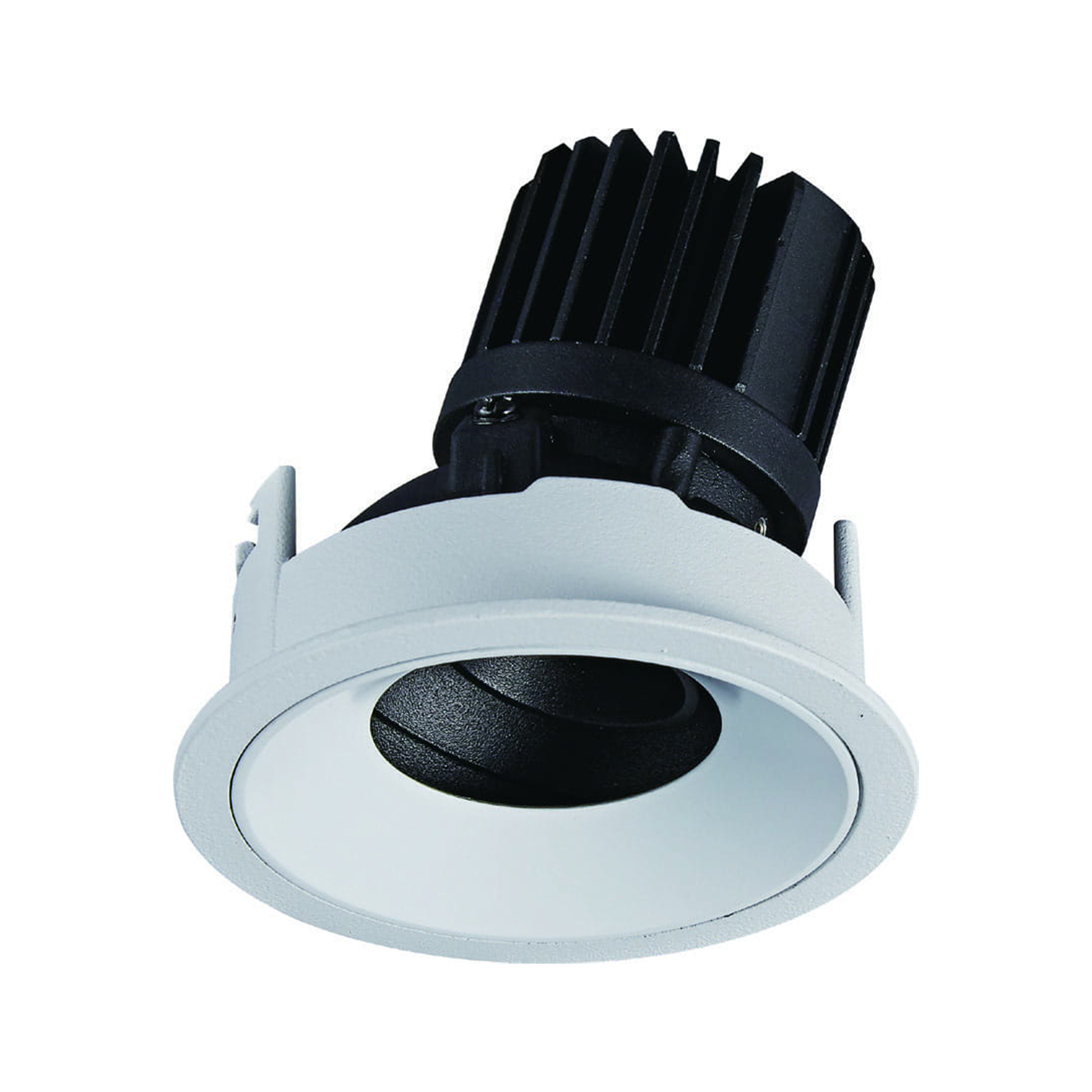  Baltos spalvos maxlight galexo pakreiptas įmontuojamas šviestuvas