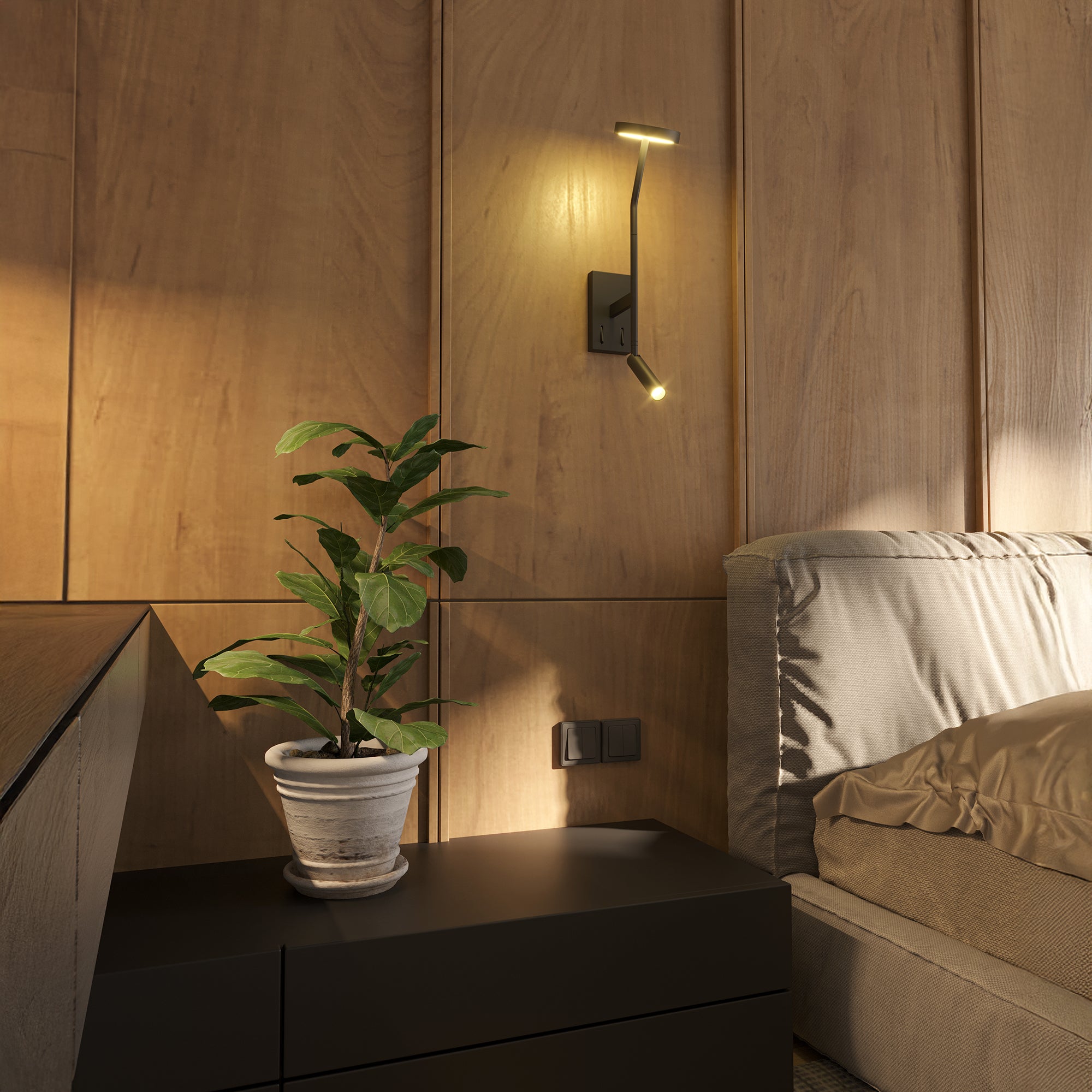 MAXLIGHT IBIZA W0349 sieninis šviestuvas