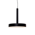 MAXLIGHT IBIZA I P0528 pakabinamas juodas LED šviestuvas – cilindro formos minimalistinis šviestuvas virtuvei ar barui