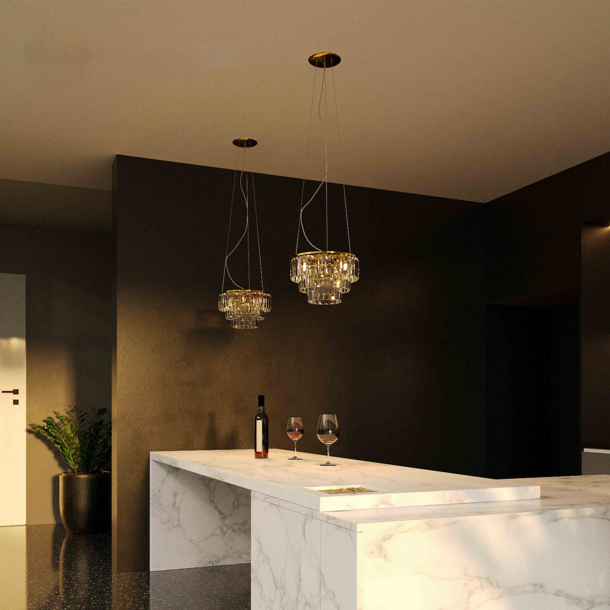 P0423 maxlight pakabinami šviestuvai virš valgomojo stalo