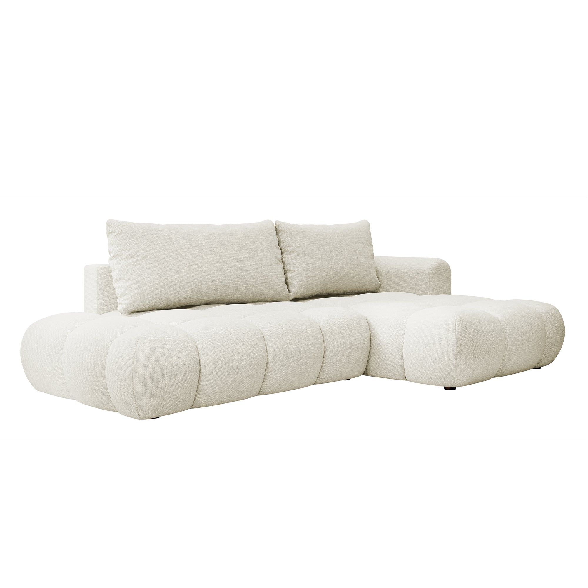 Kampinė miegamoji sofa MOBO 284 cm