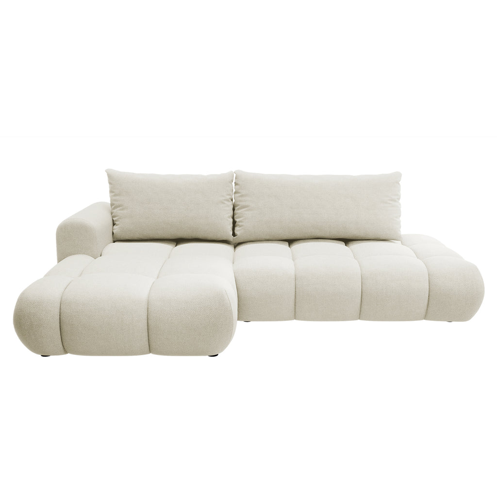 Kampinė miegamoji sofa MOBO 284 cm